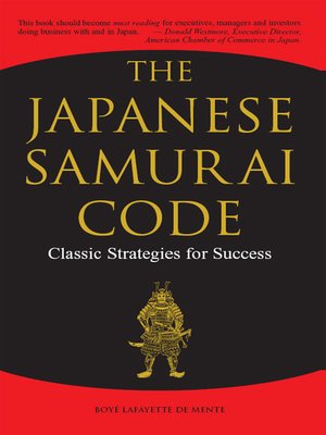 cover image of Japanese Samurai Code